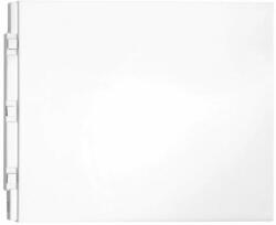 SAPHO POLYSAN PLAIN 90, oldallap, 90x59cm, fehér (72714) (72714) - szaniteresklimacenter