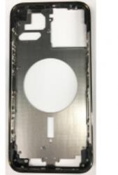 Apple iPhone 13 Pro 6.1" középső keret oldalgombokkal és sim kártya tartó tálcával (EU verzió, CE jelöléssel) fekete, gyári