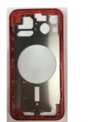 Apple iPhone 13 Mini 5.4" középső keret oldalgombokkal és sim kártya tartó tálcával (USA verzió, CE jelölés nélkül) piros, gyári