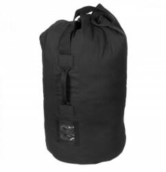 MFH Sac militar US duffle bag, volum 100 litri, 100% bumbac, negru - 30505A (30505A)