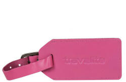 Travelite Accessories rózsaszín bőr bőröndcímke (11-91-pink)