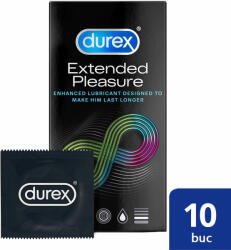 Durex Prezervative Durex Extended Pleasure 10 bucati - pasiune - 51,00 RON