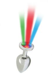 Rimba Dop Anal Cu LED Pisa, Metalic + Multicolor, 8 cm