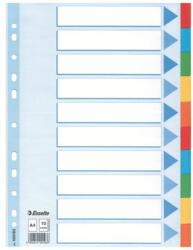 Esselte Separatoare Esselte carton A4 10 taste multicolor (ESS100193)