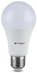 V-TAC 8.5W E27 meleg fehér A60 LED égő, 95 Lm/W - SKU 217260 (217260)