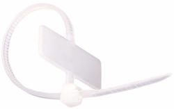 Daniella Colier cablu 110x2.5 alb cu eticheta, STILO (STI1382)