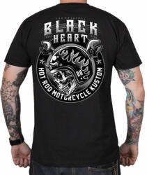 Black Heart Tricou pentru bărbați BLACK HEART - BOOMER - NEGRU - 9700