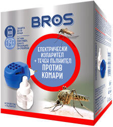 BROS ЕЛ. ИЗПАРИТЕЛ ПРОТИВ КОМАРИ БРОС ТЕЧЕН ПЪЛНИТЕЛ (bs-023)