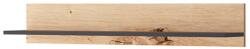 Mobikon Etajera mdf stejar artisan negru Forso 102x19x17 cm (0000264412) Raft