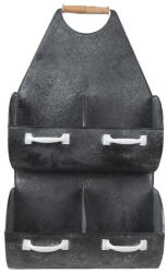 Clayre & Eef Raft suspendabil fier negru 35x41x66 cm (5Y1013)