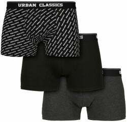 Urban classics боксерки мъже URBAN CLASSICS - 3-Pack - branding AOP / blac - TB3540