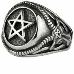 ETNOX Пръстен ETNOX - Big Pentagram - SR699