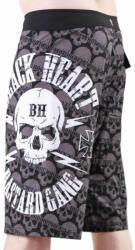Black heart мъжки къси панталони (бански) black heart - bastard skull - ЧЕРЕН - 12492