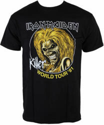 ROCK OFF тениска метална мъжки Iron Maiden - Killers Светът Tour 81 - ROCK OFF - IMTEE43MB