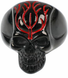 ETNOX Пръстен ETNOX - Black Skull - SR1423B