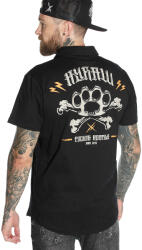 HYRAW Мъжка тениска hyraw - Графика - ПОЛО, knuckleduster - ss21-m30-pl
