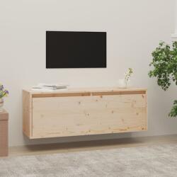 vidaXL Dulap de perete, 100x30x35 cm, lemn masiv de pin (813465) Raft