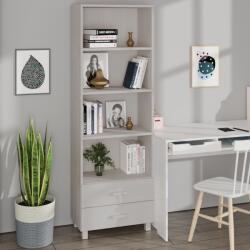 vidaXL Dulap înalt „HAMAR, alb, 60x35x180 cm, lemn masiv de pin (340489) Comoda