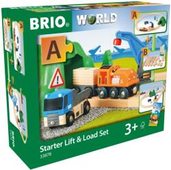 BRIO játékkészlet - Rakodó- és szállítóeszközök