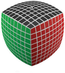 Verdes Innovation S. A. 9x9 versenykocka, lekerekített, fehér (00.0332)