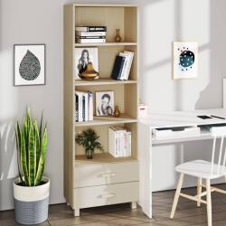 vidaXL Dulap înalt „HAMAR maro miere 60x35x180 cm, lemn masiv de pin (340488) Comoda