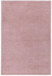 vidaXL rózsaszín rövid szálú szőnyeg 200 x 290 cm (340366) - vidaxl