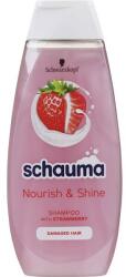 Schauma Șampon pentru păr deteriorat Căpșună - Schauma Nourish & Shine Strawberry Shampoo 400 ml