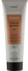 Lakmé Mască pentru menținerea nuanței părului brun - Lakme Teknia Color Refresh Cocoa Brown Mask 250 ml