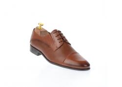 Ellion Pantofi barbati office, eleganti din piele naturala maro - 085MPBOX (SIR085MP)