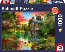 Schmidt Spiele 1000 db-os puzzle - The watermil (58968) (58968)