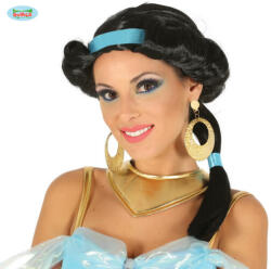  Aladdin - Jasmine, Jázmin hercegnő halloween farsangi jelmez kiegészítő - paróka (GUI-4510)
