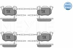 MEYLE set placute frana, frana disc MEYLE -ORIGINAL: True to OE. 025 214 1418/W (025 214 1418/W)