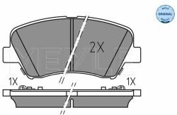 MEYLE set placute frana, frana disc MEYLE -ORIGINAL: True to OE. 025 256 9218 (025 256 9218)