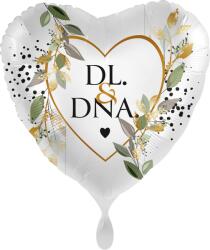 Premioloon Motiv natural balon nuntă din folie - Dl. & Dna