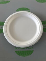 Globál Pack Cukornád fehér tányér 22, 5