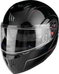 MT Helmets Casca flip-up MT ATOM SOLID GLOSS BLACK
