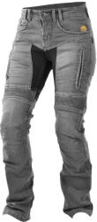 TRILOBITE Pantaloni moto pentru femei TRILOBITE 661 PARADO REGULAR FIT GREY