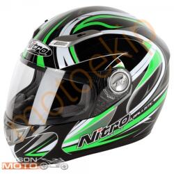 Nitro Casca Moto NITRO BALLISTIK GREEN