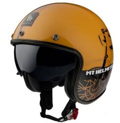 MT Helmets Casca pentru scuter MT LE MANS 2 CAFE RACER MATT GOLD