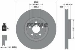 TEXTAR Disc frana TEXTAR PRO+ 92287405 (92287405)