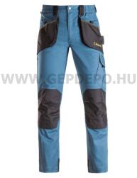Kapriol Slick munkavédelmi nadrág, kék/fekete - XXXL (36675K)