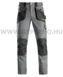 Kapriol Slick munkavédelmi nadrág, szürke/fekete - XXXL (36665K)