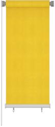 vidaXL sárga kültéri HDPE roló 60 x 140 cm (312861) - vidaxl