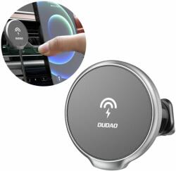 Dudao Suport Auto Magnetic Dudao cu incarcare Wireless pentru iPhone, MagSafe, 15W, prindere la ventilatie (F13XS)