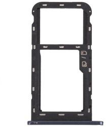  tel-szalk-192969503 ZTE Blade A51 fekete SIM kártya tálca (2 SIM kártyás telefonokhoz) (tel-szalk-192969503)
