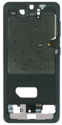 tel-szalk-192969301 Samsung Galaxy S21 5G fekete előlap LCD keret, burkolati elem (tel-szalk-192969301)