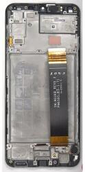 Samsung GH82-28563A Gyári Samsung Galaxy A23 fekete LCD kijelző érintővel kerettel előlap (GH82-28563A)