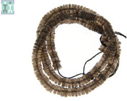  Cuart Fumuriu Margele Pietre Semipretioase Disc Fatetat - 1, 2-2 x 5 mm