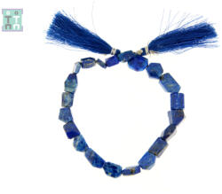  Lapis Lazuli Disc Fatetat - Energie Spirituala si Comunicare Divina - 4.8 - 5.5 x 8 - 8.9 mm - Margele Semipretioase