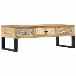 vidaXL Măsuță de cafea, 110 x 50 x 38 cm, lemn masiv de mango (282760) Masa de cafea